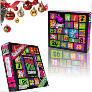 2024 Nee Doh Squishmas Adventskalender Jul 24 Dagar Nedräkning NeeDoh Squishy Klämleksaker Jul Överraskning Blind Box Present