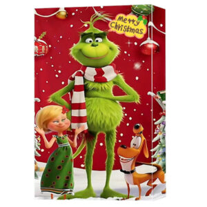 Adventskalender 2025 Nytt Grönt Monster Grinchen Jul Överraskningslåda - B