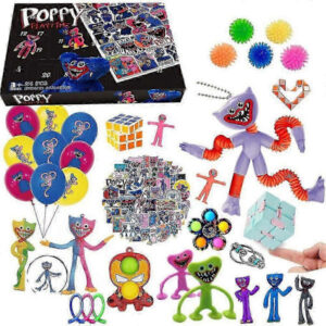 Adventskalender 2025 med 24 dagar - Julnedräkning Poppy Playtime Huggy Wuggy Överraskningslåda DIY Fidget Sensorisk Leksak