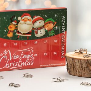 Adventskalender med Metallpussel