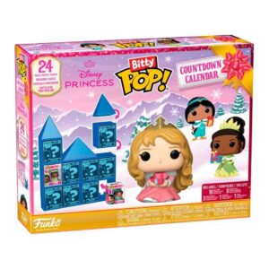 Disney Princess Bitty Pop adventskalender med 24 samlarfigurer