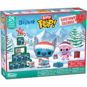 Funko Bitty Pop! Nedräkningskalender: Stitch Holiday - Adventskalender - 24 dagar av julöverraskningar