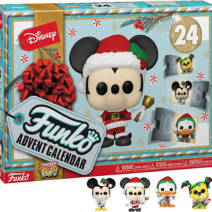 Funko Pop! Adventskalender: Disney - 24-delad julklappssats, 24 dagars julnedräkningspresent, Adventskalender överraskningsjulklapp för barn