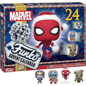 Funko Pop! Adventskalender: Marvel - Jul, Flerfärgad, En Storlek