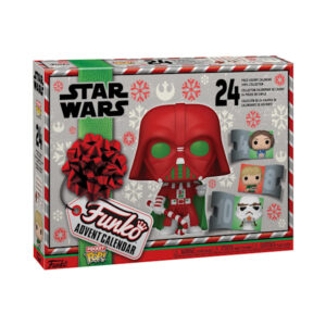 Funko Pop! Adventskalender: Star Wars, 24-delad julklappssats, 24 dagars julnedräkningspresent, Adventskalender överraskningsjulklapp för barn
