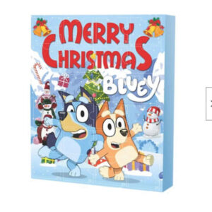 God Jul Adventskalender Bluey Hundfigurer Överraskningslåda Leksakspresent för Barn