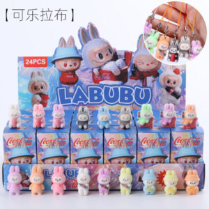 Monster Adventskalender, ihåligt glädjehänge, dekorationer, barnpresenter (24-delars överraskningsblindbox med trendiga leksaker)