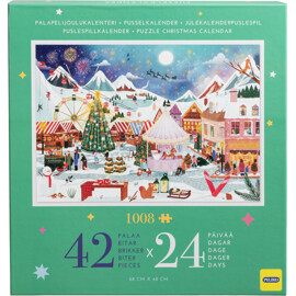 Peliko Pusseljulkalender 1008 Bitar