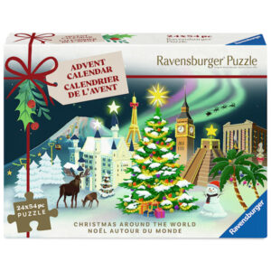 Pusselkalender 24x54 Bitar Ravenburger 2025