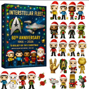 Star Trek Adventskalender, Akryl Nyckelringar