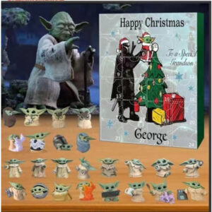 Star Wars Skywalker Yoda Baby Adventskalender Box Star Wars 24 Present Nedräkningskalender Box-WELLNGS