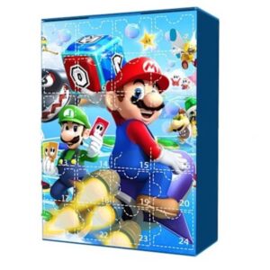 Super Mario Adventskalender 2025 med 24 Överraskningsleksaker för Barn & Vuxna [YDE]