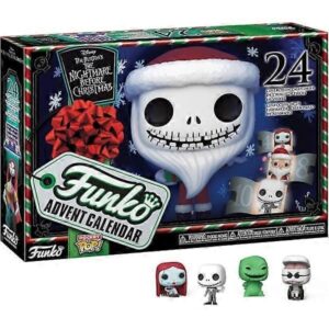 The Nightmare Before Christmas Adventskalender, 24 Fickor med Pop! Vinylfigurer Samlarobjekt