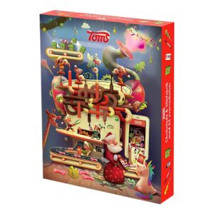 Toms Julfabrik Adventskalender - 385 gram